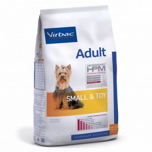 Nourriture sèche Virbac HPM Adult Dog Small & Toy