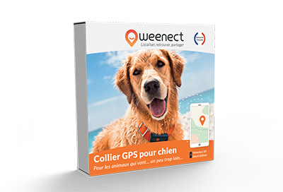 Le traceur Tractive GPS pour chiens - Edition Chasseur