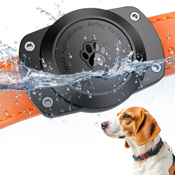 Support collier chien air tag