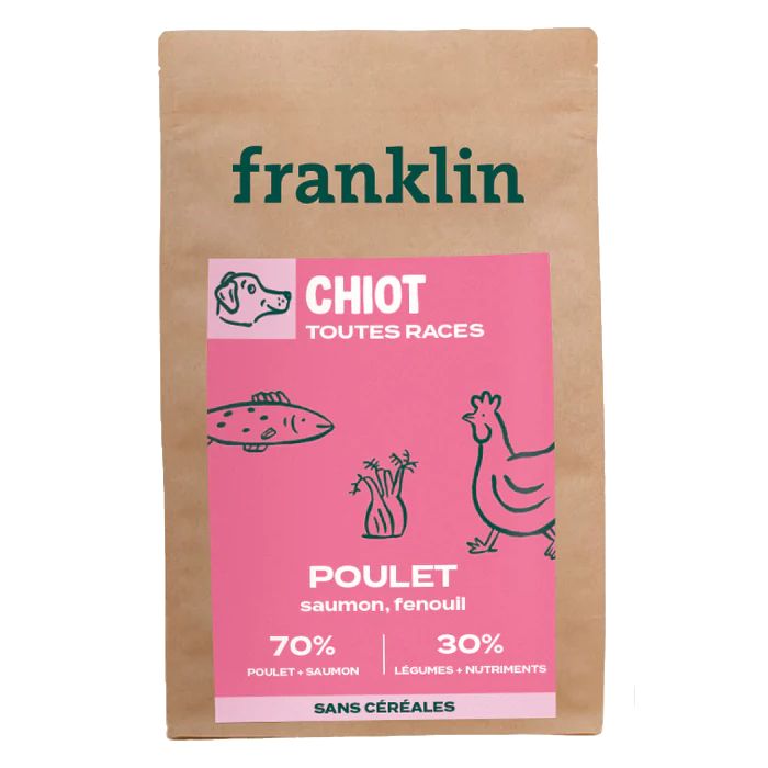 Croquette chien sans céréales Franklin