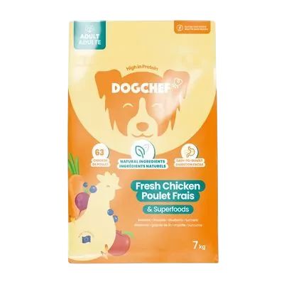 Croquettes Dog Chef au bœuf frais